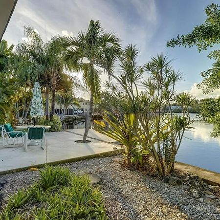 Waterfront Apartment Private Patio Pool Fort Lauderdale Luaran gambar