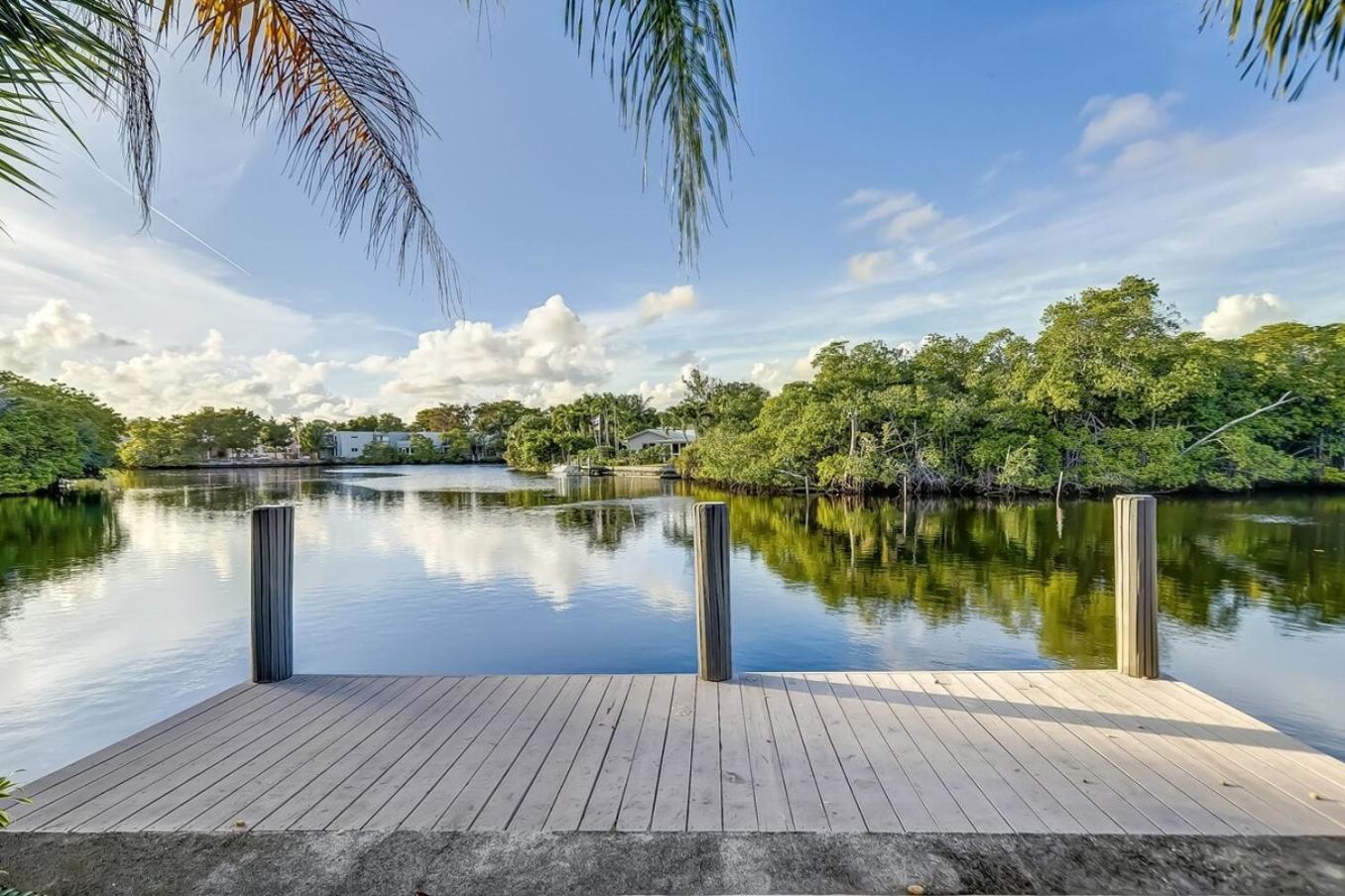 Waterfront Apartment Private Patio Pool Fort Lauderdale Luaran gambar